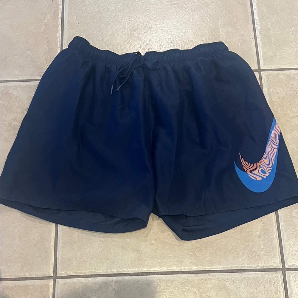Nike Men's Blue Swim Board Shorts